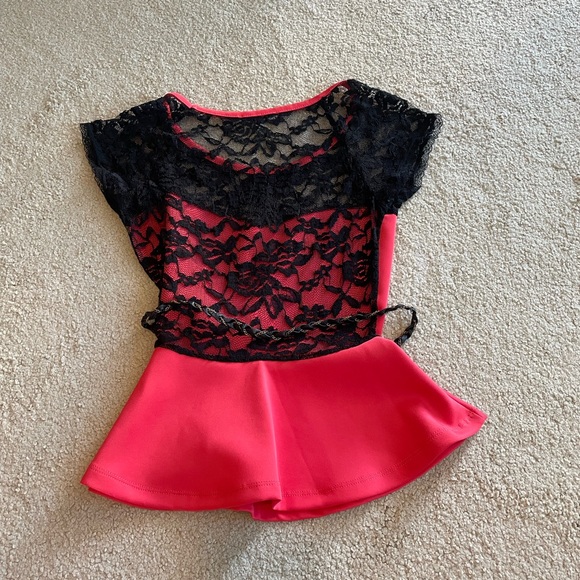 π 5 for $25 Charlotte Russe four peplum top bundle - Picture 4 of 16